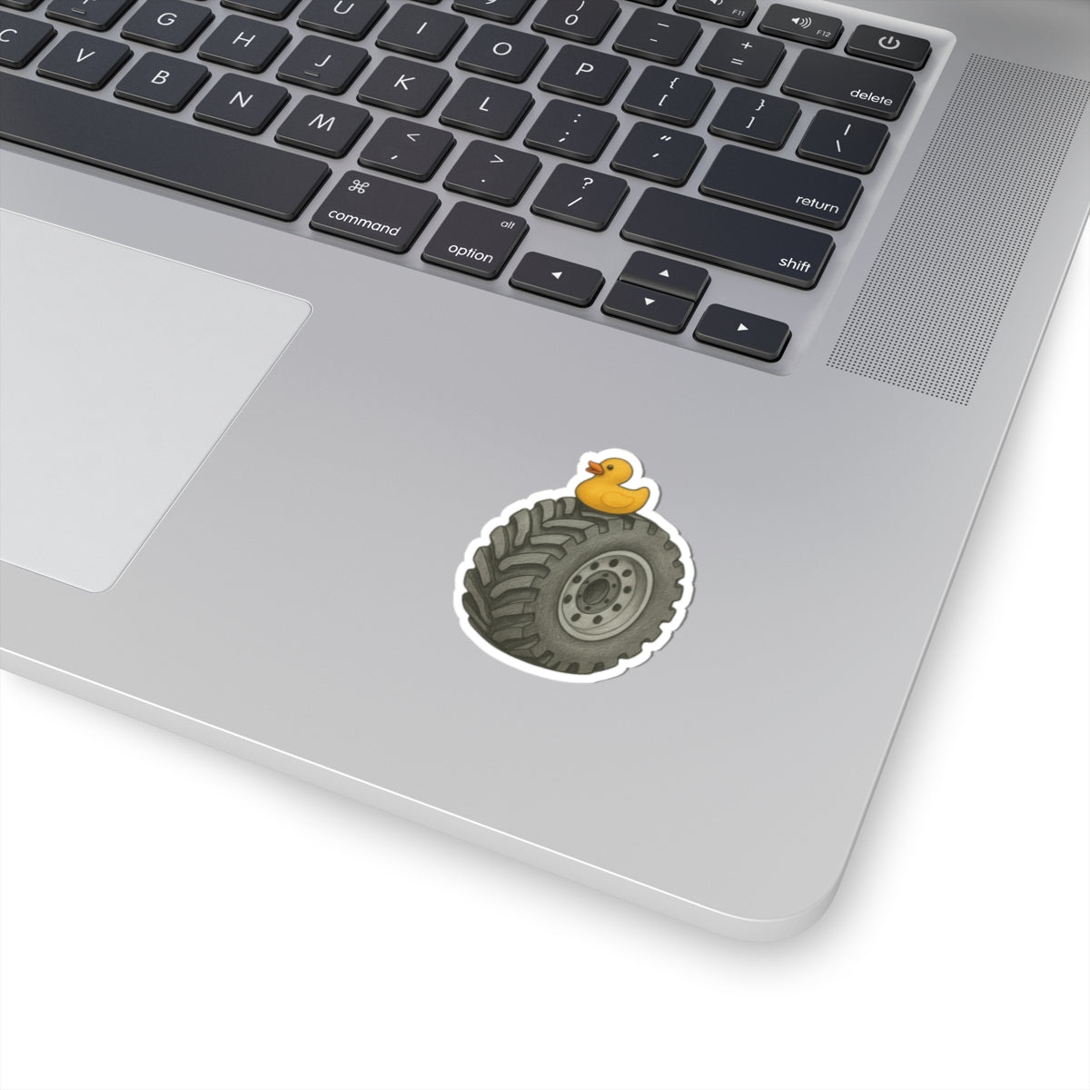 Ducking Tired Kiss-Cut Stickers